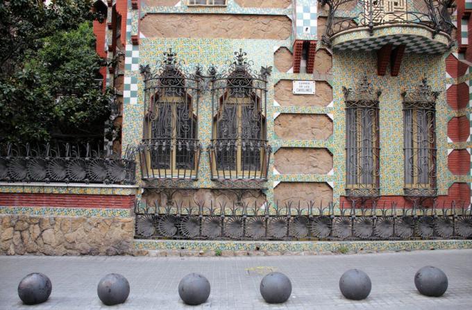 Casa Vicens de Antoni Gaudí en Barcelona, ​​España
