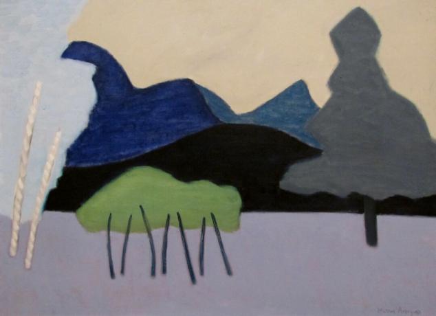 paisaje despejado milton avery