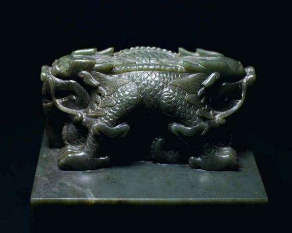 Khotan Jade de la dinastía Qing, China (1644–1912)