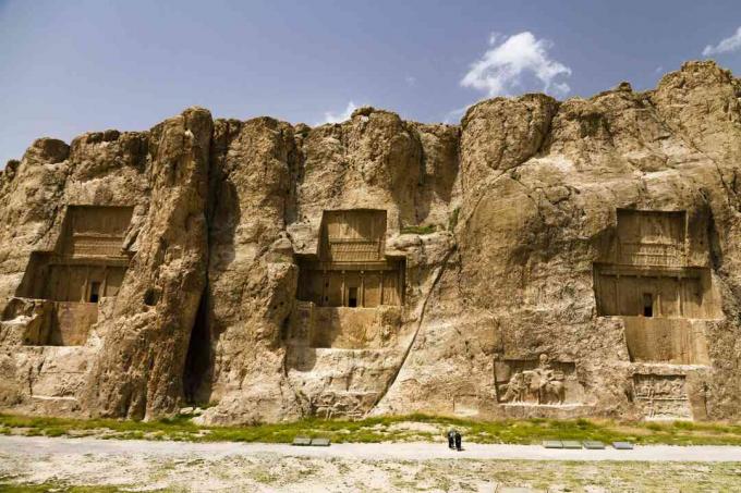 Tumbas del imperio persa de Naqsh-e Rostam, Marvdascht, Fars, Irán, Asia