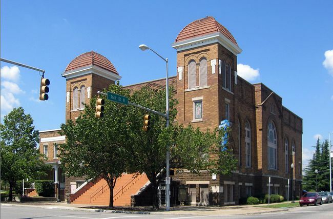 Iglesia Bautista 16th Street en Birmingham, Alabama, septiembre de 2005