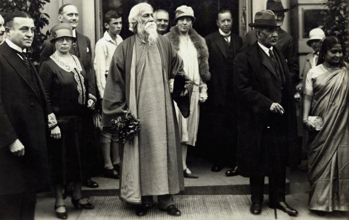 Poeta bengalí Rabindranath Tagore