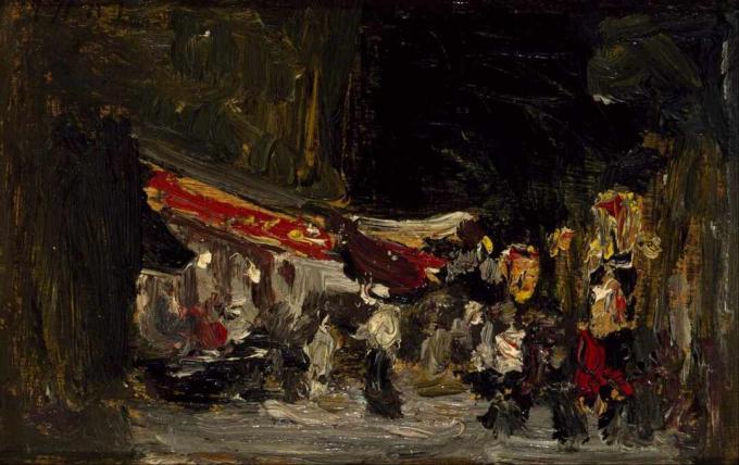 noche de robert henri en el paseo marítimo