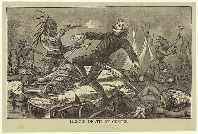 Heroica Muerte de Custer