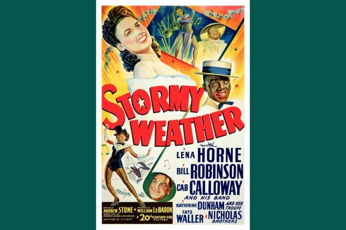 Cartel de la película de 20th Century Fox Movie Stormy Weather, 1943