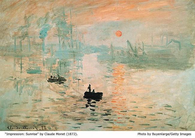 Amanecer - Monet (1872)
