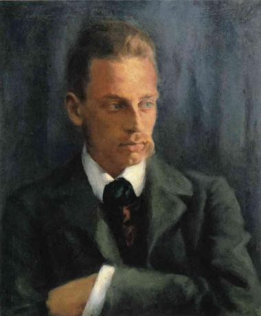 Pintura de Rilke