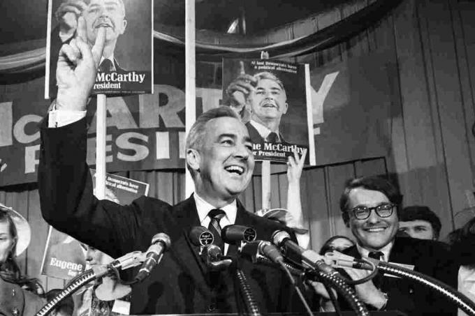 Eugene McCarthy en 1968