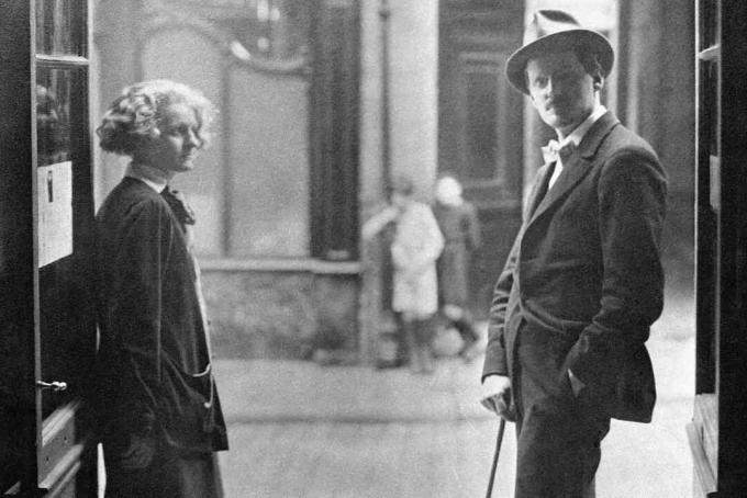 foto de James Joyce en París