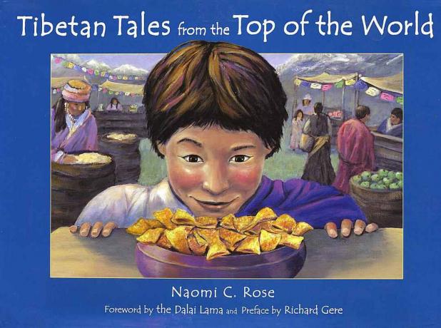 Arte de portada de Tibetan Tales from the Top of the World