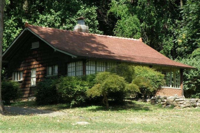 Craftsman Farms Cottage, propiedad de Gustav Stickley 1908-1917, en Morris Plains, Nueva Jersey