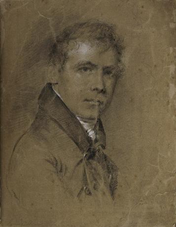 Sir Walter Scott, alrededor de 30 años, alrededor de 1800