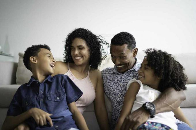 Familia afro latina