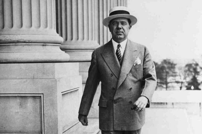 fotografía del senador Huey Long