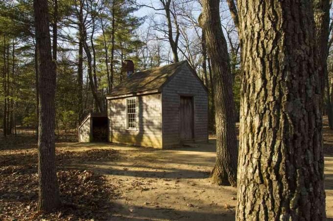 Cabaña de Thoreau en Walden Pond