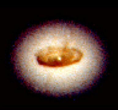 Black Holes Pictures Gallery - Anillo alrededor de un supuesto agujero negro en Galaxy NGC 4261