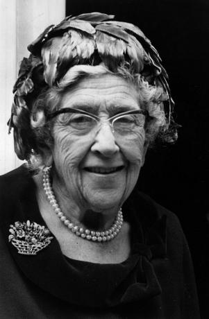 Agatha Christie a los 80 años