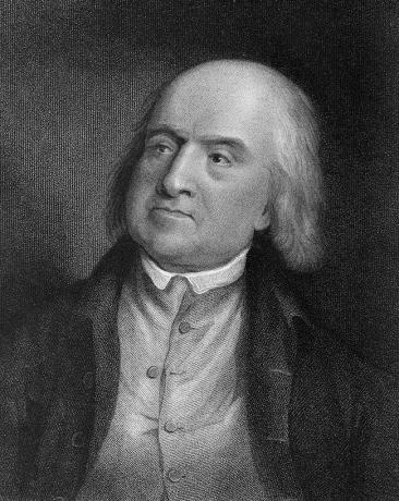 Jeremy Bentham (1748-1832), jurista y filósofo inglés. Uno de los principales exponentes del utilitarismo.