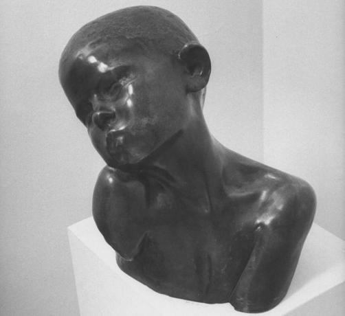 Constantin Brancusi niño escultura