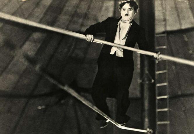 Charlie Chaplin el circo