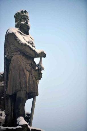 Estatua de Robert the Bruce en Stirling