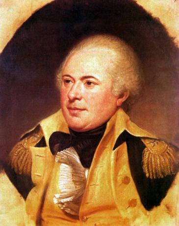 Retrato del General James Wilkinson, Oficial Superior del Ejército de los Estados Unidos, 1800-1812.