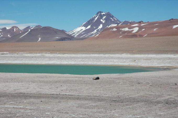 Imagen de la piscina de Acamarachi