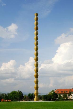 Columna sin fin Constantin Brancusi