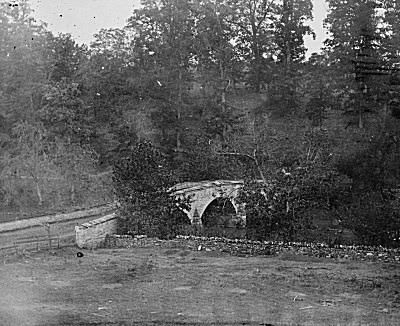 El puente de Burnside en Antietam en 1862