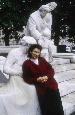 La escritora Margaret Atwood en París