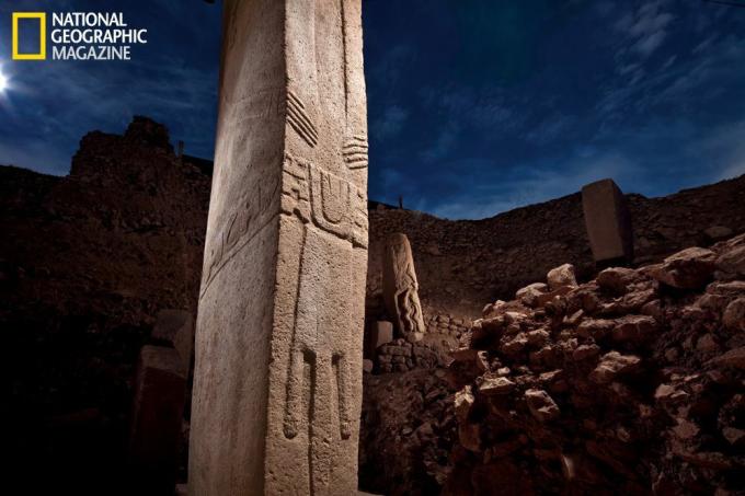 Pilares en Göbekli Tepe