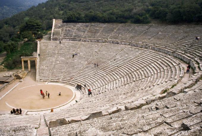 El teatro de los epidauros