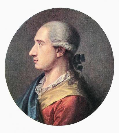 Perfil del autor alemán Johann Wolfgang Von Goethe
