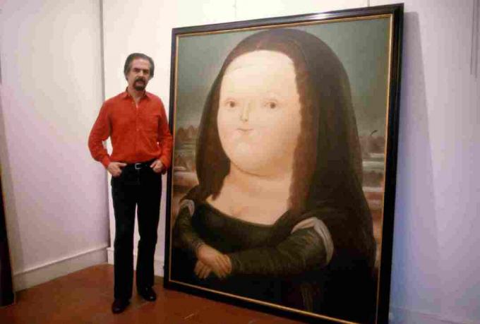 Fernando Botero en su estudio de arte en París ...