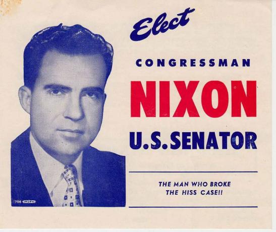 Cartel de la campaña del Senado de Richard Nixon