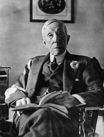 Hacia 1930: industrial estadounidense, John Davison Rockefeller (1839-1937)