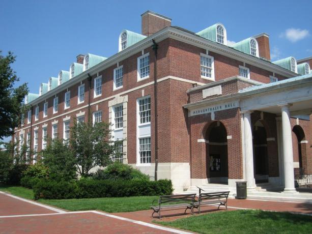 Mergenthaler Hall de la Universidad Johns Hopkins