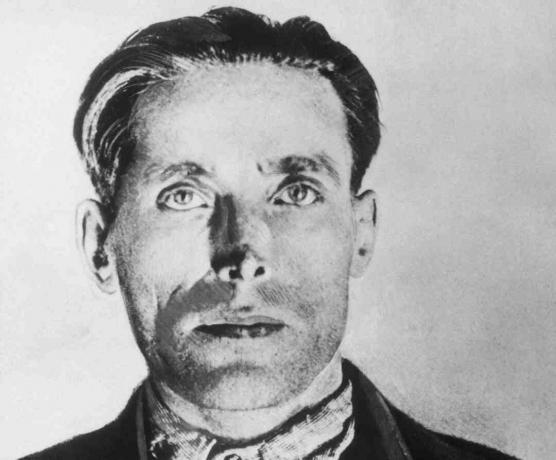 Fotografía de Joseph Hillstrom, también conocido como Joe Hill